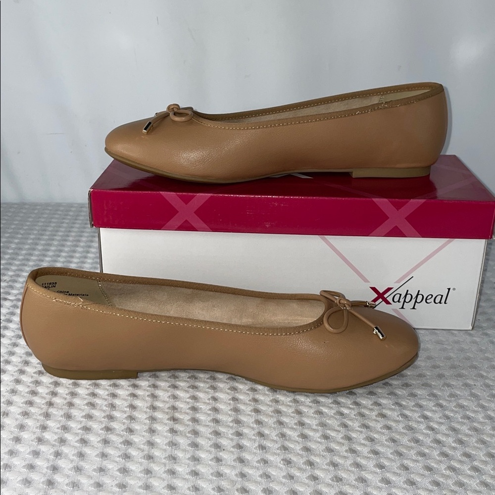 XAPPEAL CAILIN NUDE BALLET FLATS FTL-12-182